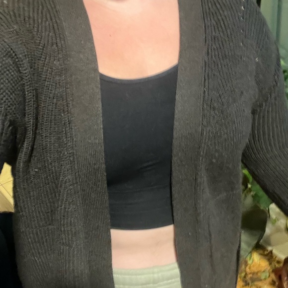 Athleta Walnut Scenic Wrap Sweater, medium - Picture 5 of 5